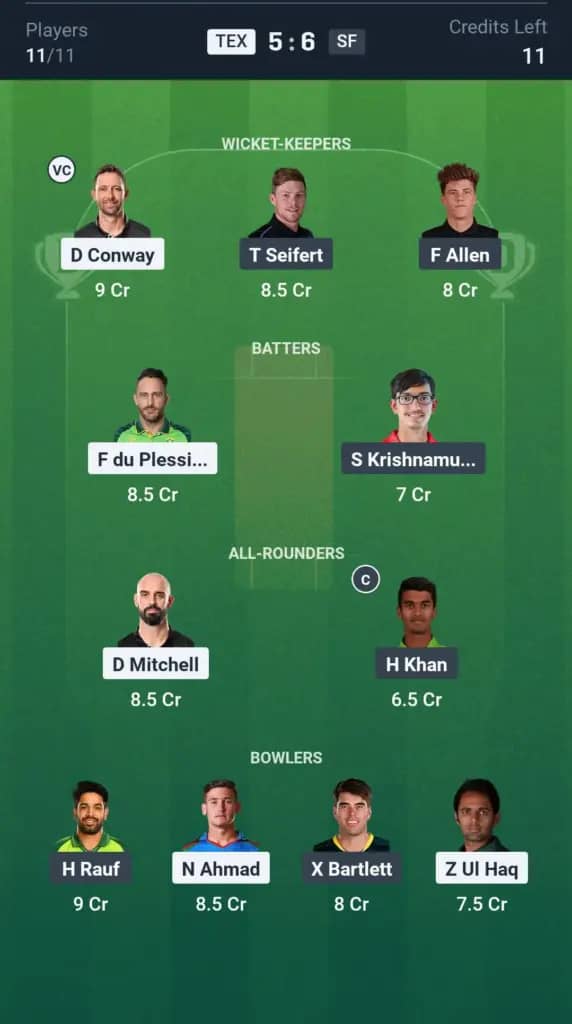 TEX vs SF Dream11 Prediction: Today’s Match 10 – Fantasy Cricket Tips, Captain Choices, Playing XI & Injury Updates – Major League Cricket 2025